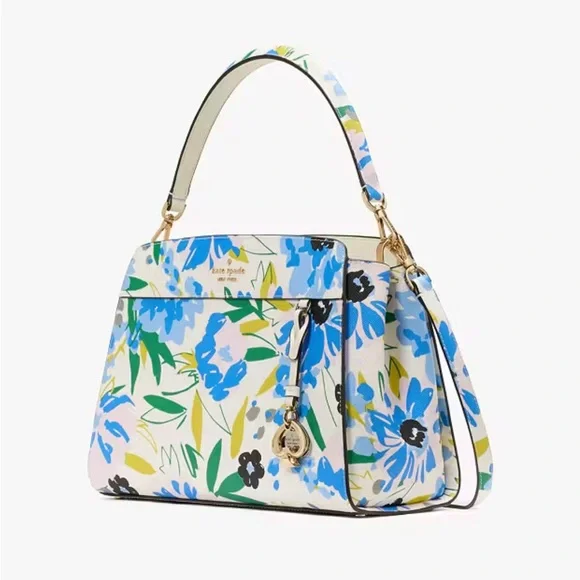 Kate Spade Madison Floral Medium Top Handle Satchel MSRP $429 NWT - Picture 3 of 6